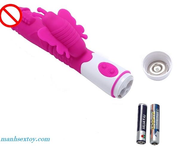duong-vat-gia-female-vibrator Dương vật giả Female Vibrator dùng pin, sạc